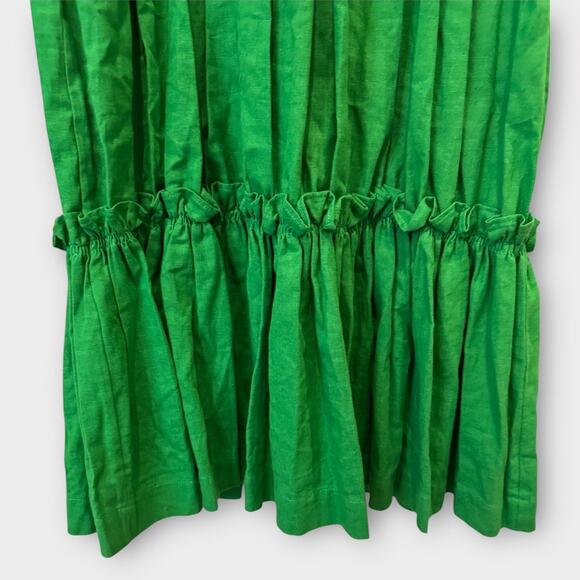 Oríré Gale Smocked Long Sleeve Tiered Maxi Dress Size US/4 - Picture 9 of 14